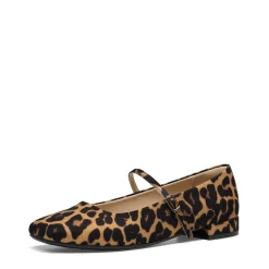 Women's Square-Toe Mary Jane Flats