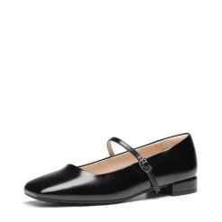 Women's Square-Toe Mary Jane Flats