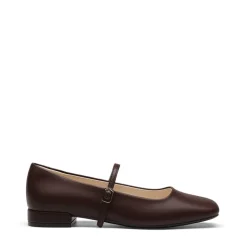 Women's Square-Toe Mary Jane Flats