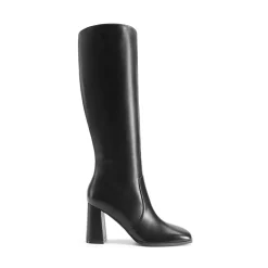 Women’s Square-Toe Sculpted Heel Boots