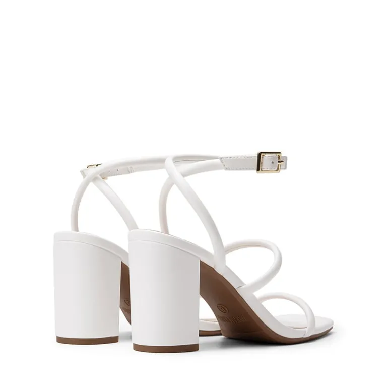 Women’s Strappy Chunky Heel Summer Sandals