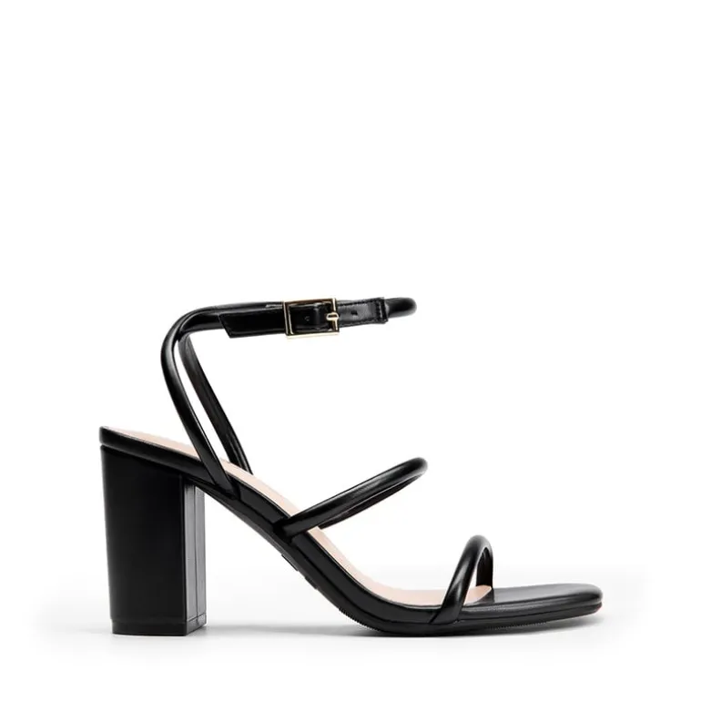 Women’s Strappy Chunky Heel Summer Sandals