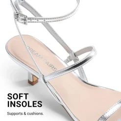Women’s Strappy Kitten Heel Sandals
