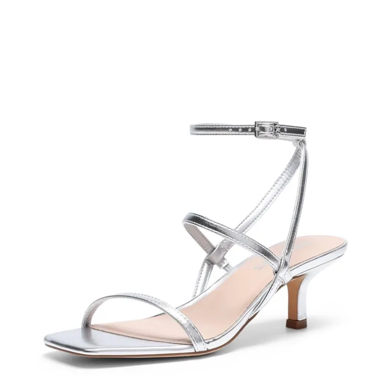 Women’s Strappy Kitten Heel Sandals