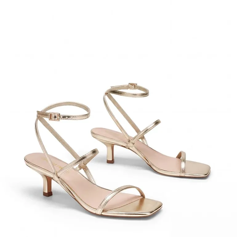 Women’s Strappy Kitten Heel Sandals