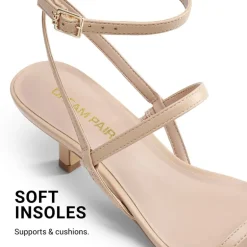 Women’s Strappy Kitten Heel Sandals