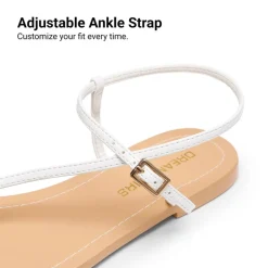 Women’s Strappy Sandals with Metal Accents