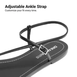 Women’s Strappy Sandals with Metal Accents