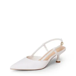 Women’s Streamlined Kitten Heel Slingback Sandals