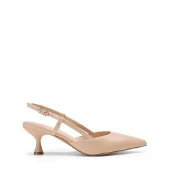 Women’s Streamlined Kitten Heel Slingback Sandals