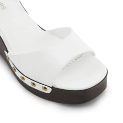 Women’s Studded Square-Toe Boho Wedge Sandals