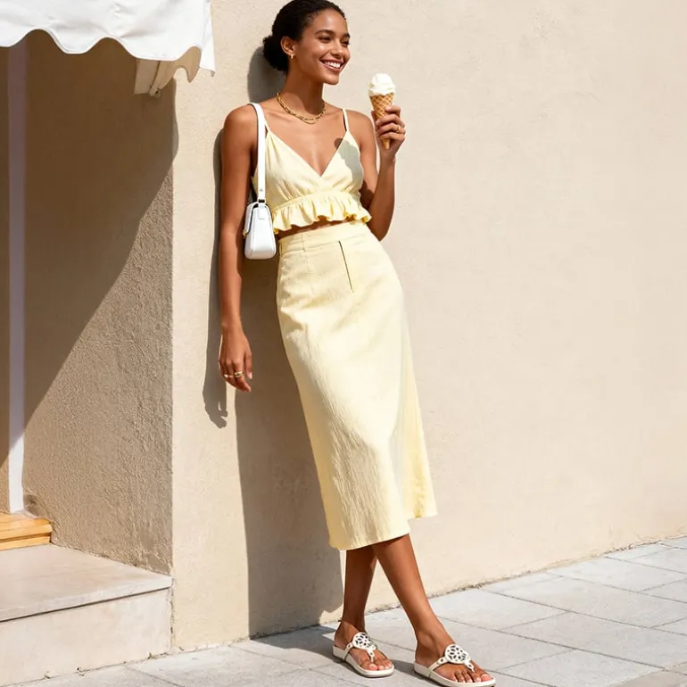 Women’s Stylish Slip-On Thong Sandals