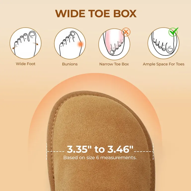 Women’s Suede Faux Fur Warm Winter Snow Boots