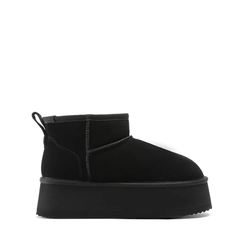 Women’s Suede Faux Fur Warm Winter Snow Boots