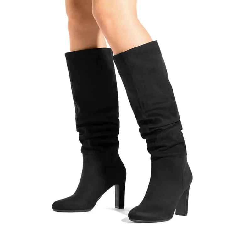 Women’s Suede Slouchy Knee-High Boots