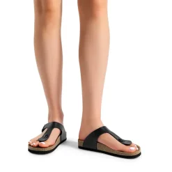 Women's Supportive Cork Flip Flops
