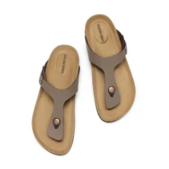 Women's Supportive Cork Flip Flops