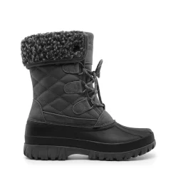 Women’s Waterproof Faux Wool Winter Boots