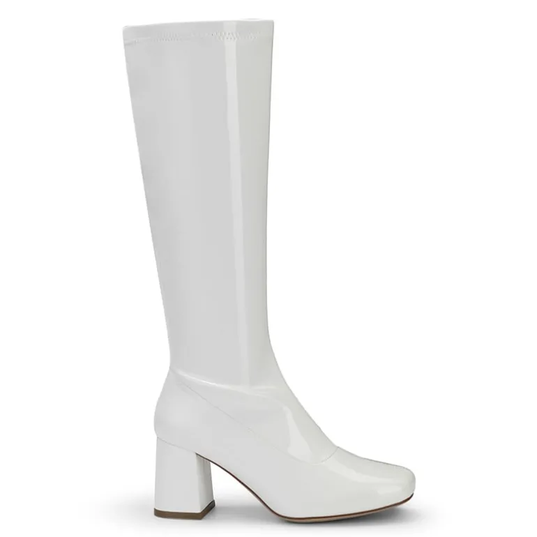 Women’s Wide-Calf Square-Toe Knee Boots