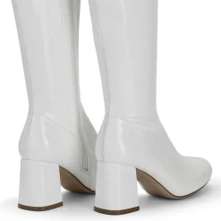 Women’s Wide-Calf Square-Toe Knee Boots