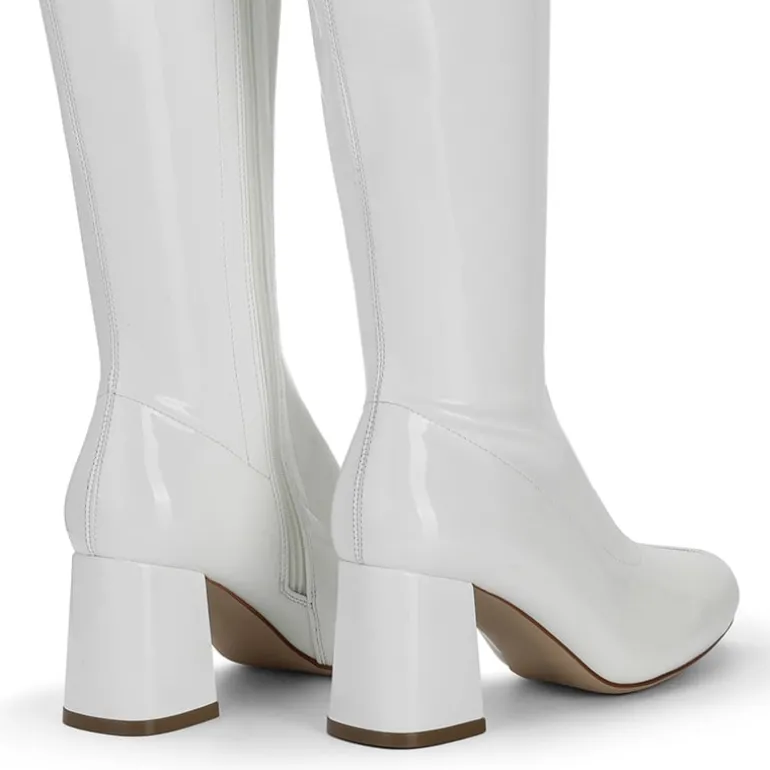 Women’s Wide-Calf Square-Toe Knee Boots