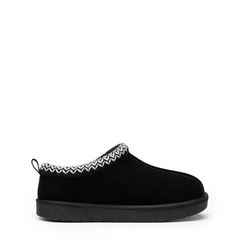 Women’s Wide Toe Fuzzy Cozy Slip-On Slippers