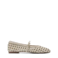 Women’s Woven Flats with Adjustable Strap