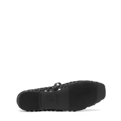 Women’s Woven Flats with Adjustable Strap