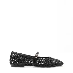 Women’s Woven Flats with Adjustable Strap