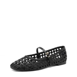 Women’s Woven Flats with Adjustable Strap