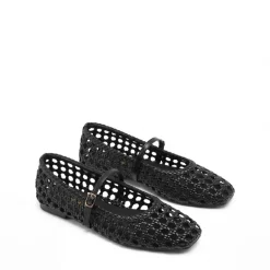 Women’s Woven Flats with Adjustable Strap