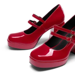 Women’s Y2K Double-Strap Chunky Mary Janes