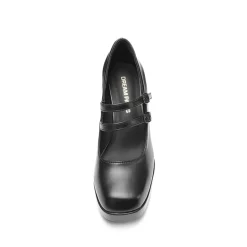 Women’s Y2K Double-Strap Chunky Mary Janes