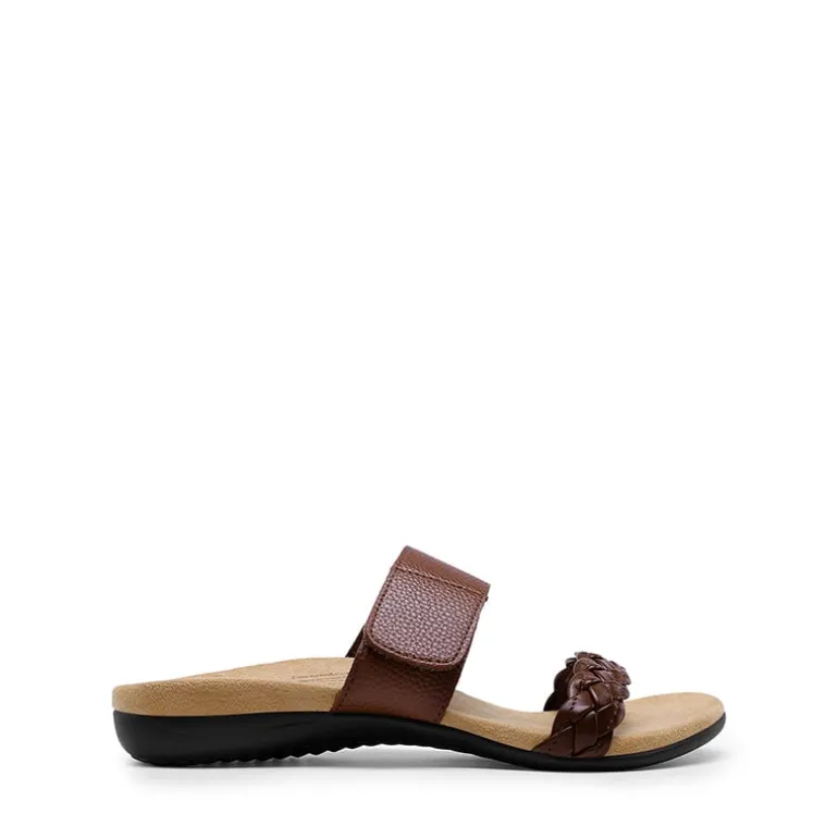 Woven Arch Support Slide Sandals