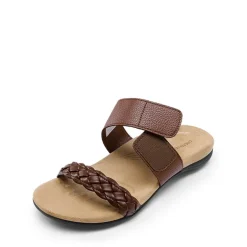 Woven Arch Support Slide Sandals