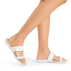 Woven Arch Support Slide Sandals
