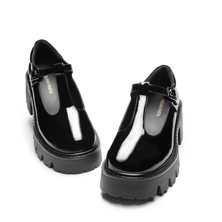 Y2K Chunky Sole Mary Jane Pumps