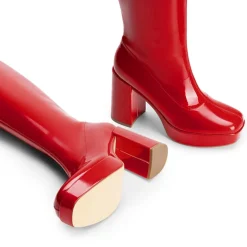 Y2K-inspired Knee-high Platform Gogo Boots