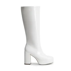 Y2K-inspired Knee-high Platform Gogo Boots